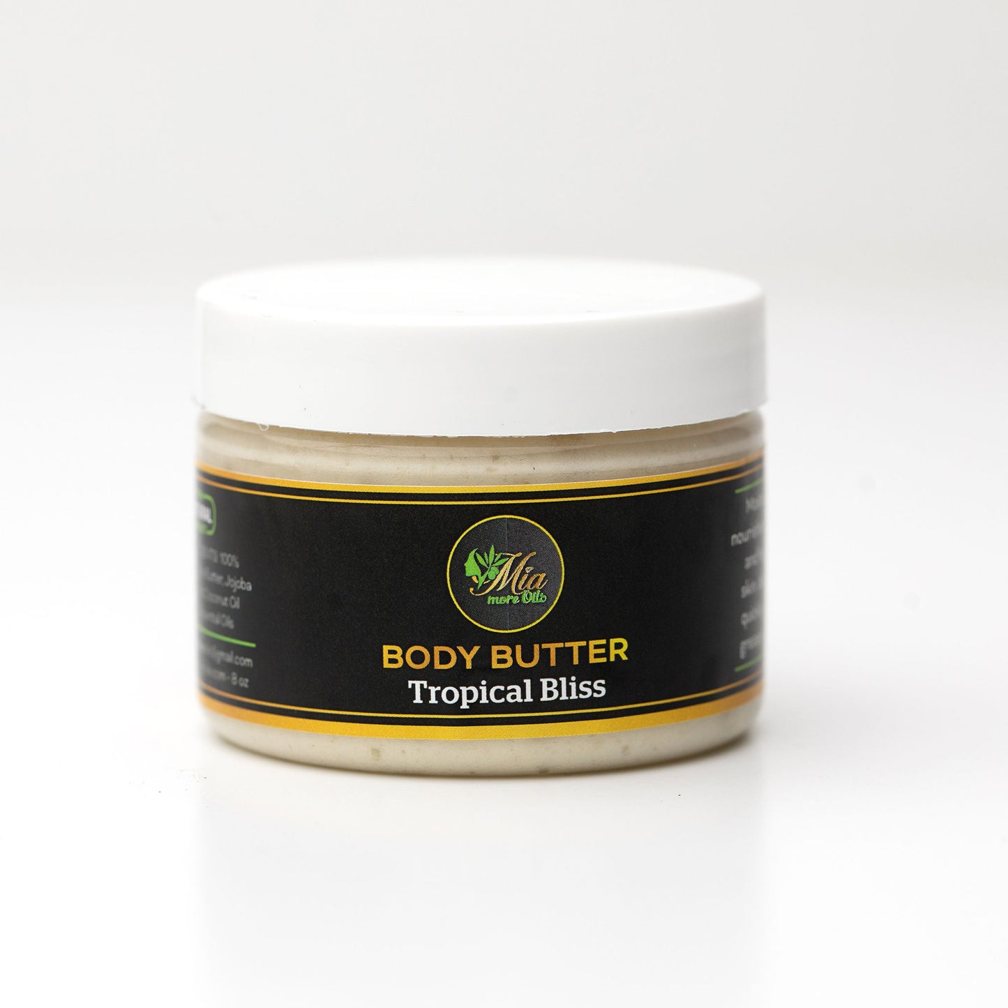 Men's  Shea jojoba and coconut oil blend body butter