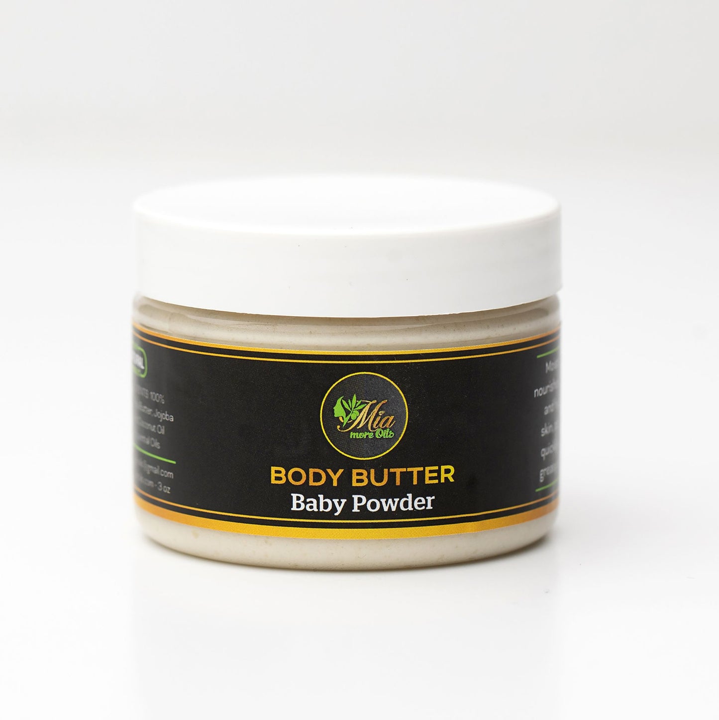 Men's  Shea jojoba and coconut oil blend body butter