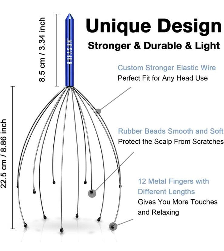 Scalp Massager – Stimulate Hair Growth & Relax Tension