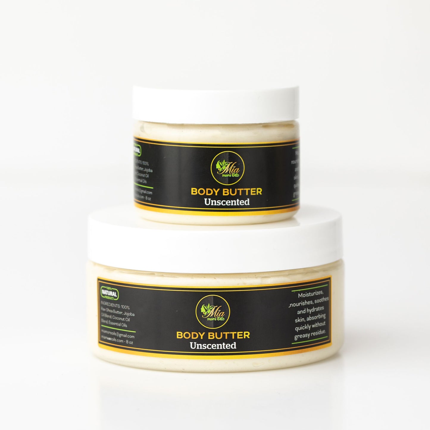 Men's  Shea jojoba and coconut oil blend body butter